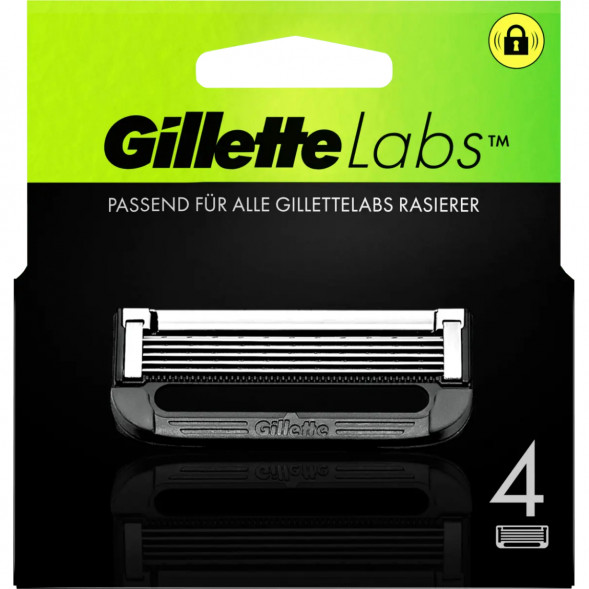 Лезвия для бритвы Gillette Labs, 4 шт. в Кирове