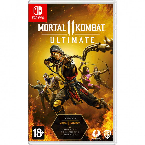 Игра Mortal Kombat 11 Ultimate (код загрузки) [Nintendo Switch, русские субтитры] в Кирове