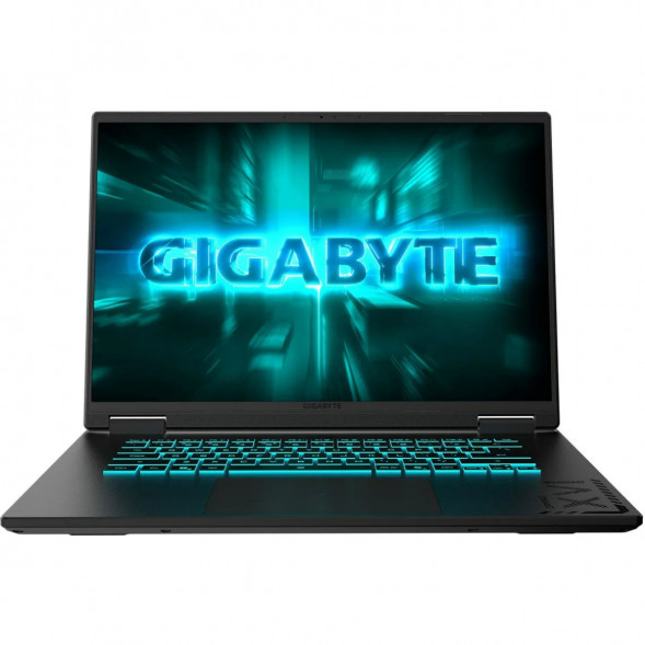 Ноутбук Gigabyte Gaming A16 GA63H (3VHK3EE893SD) (16&amp;quot;, IPS, AMD Ryzen 7 260 3.8ГГц, 8 ядер, 16ГБ DDR5, 512ГБ SSD, NVIDIA GeForce RTX 5060 - 8 ГБ, без ОС), черный в Кирове