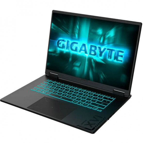 Ноутбук Gigabyte Gaming A16 GA63H (3VHK3EE893SD) (16&amp;quot;, IPS, AMD Ryzen 7 260 3.8ГГц, 8 ядер, 16ГБ DDR5, 512ГБ SSD, NVIDIA GeForce RTX 5060 - 8 ГБ, без ОС), черный в Кирове