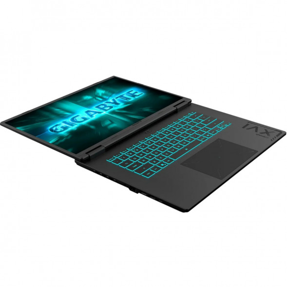 Ноутбук Gigabyte Gaming A16 GA63H (3VHK3EE893SD) (16&amp;quot;, IPS, AMD Ryzen 7 260 3.8ГГц, 8 ядер, 16ГБ DDR5, 512ГБ SSD, NVIDIA GeForce RTX 5060 - 8 ГБ, без ОС), черный в Кирове