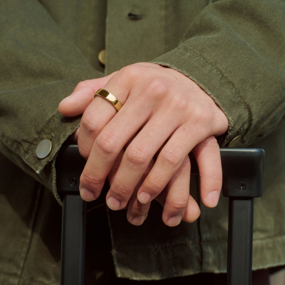 Умное кольцо Oura Ring 5 (размер 8), золотой/Gold в Кирове