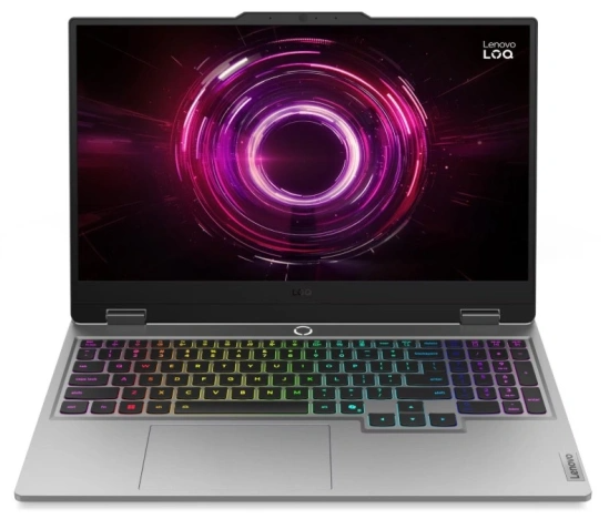Ноутбук Lenovo LOQ 15AHP10 (83JG003EPB) (15.6 &amp;quot;, Ryzen 7 250 3.3 ГГц, 8 ядер, 16 Гб DDR5, 512 Гб SSD, GeForce RTX 5050, Windows 11 Home), Серый в Кирове