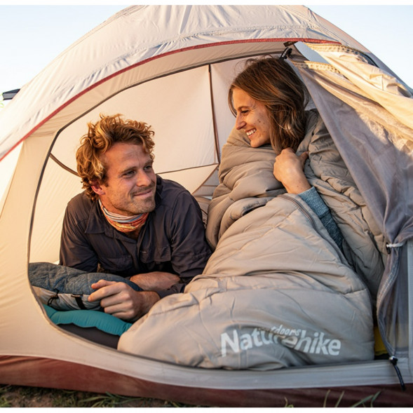 Спальный мешок Naturehike M300 (правый), зеленый в Кирове