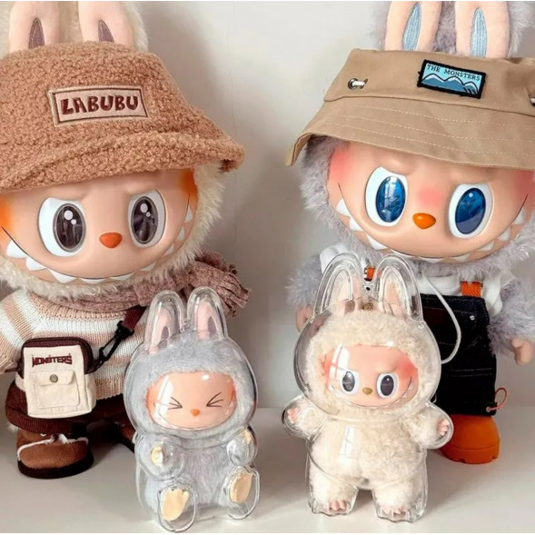 Защитный чехол Pop Mart Labubu Case Clear Acrylic Protective Display Box for V1 в Кирове