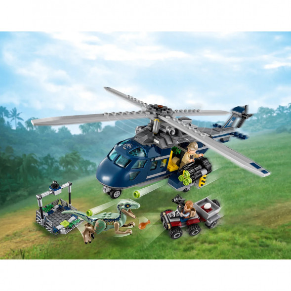 Конструктор LEGO Jurassic World 75928 Погоня за Блю на вертолёте  в Кирове