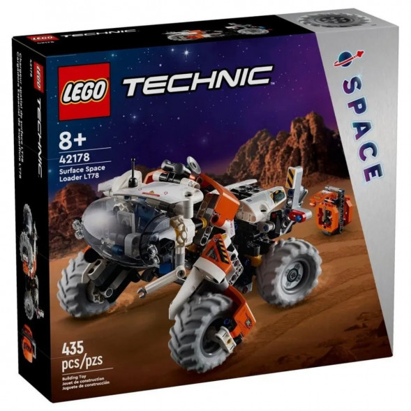 Конструктор LEGO Technic 42178 Поверхностный космический погрузчик LT78 в Кирове