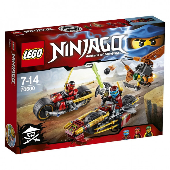 Конструктор LEGO Ninjago 70600 Погоня на мотоциклах в Кирове