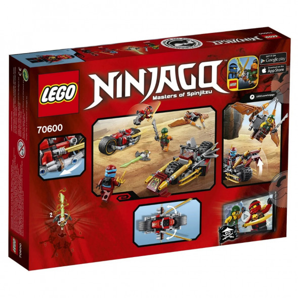 Конструктор LEGO Ninjago 70600 Погоня на мотоциклах в Кирове