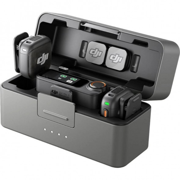 Беспроводной микрофон DJI Mic 3 (2 TX + 1 RX + Charging Case) в Кирове