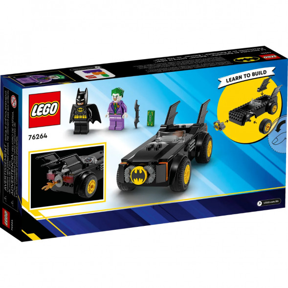 Конструктор LEGO Super Heroes 76264 Погоня на Бэтмобиле: Бэтмен против Джокера в Кирове