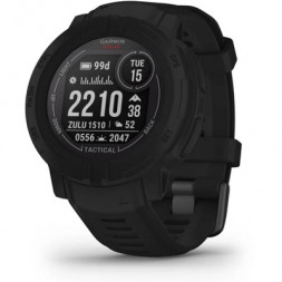 Умные часы Garmin Instinct 2 Solar Tactical, черный 010-02627-03