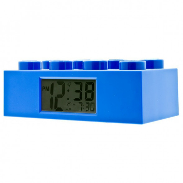 Будильник LEGO 9002151 Кирпичик, синий в Кирове