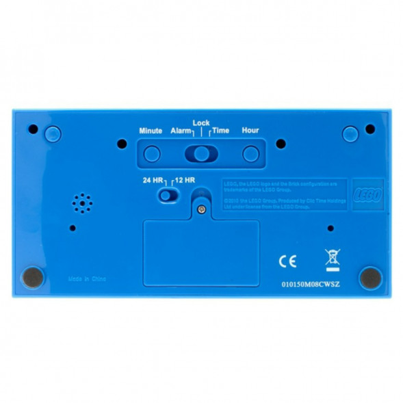 Будильник LEGO 9002151 Кирпичик, синий в Кирове