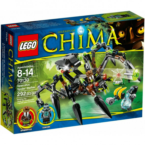 Конструктор LEGO Legends of Chima 70130 Паучий охотник Спарратуса в Кирове