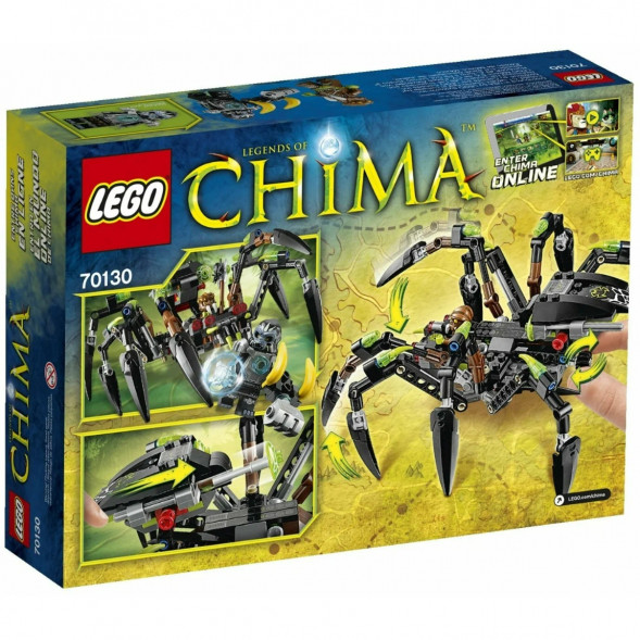 Конструктор LEGO Legends of Chima 70130 Паучий охотник Спарратуса в Кирове
