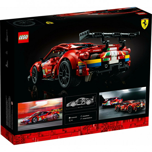 Конструктор LEGO Technic 42125 Ferrari 488 GTE &amp;quot;AF Corse #51&amp;quot; в Кирове