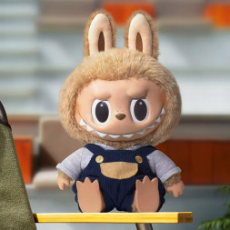 Коллекционная фигурка POP MART Labubu Time to chill Vinyl Plush Doll