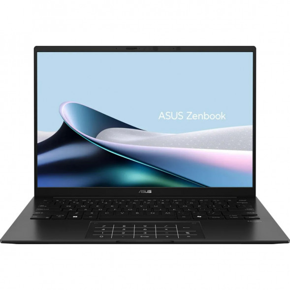 Ноутбук ASUS Zenbook 14 UM3406GA-QD132 (14&amp;quot;, OLED, AMD Ryzen AI 5 430 2ГГц, 4 ядра, 16ГБ LPDDR5x, 512ГБ SSD, AMD Radeon 840M, без ОС), черный в Кирове