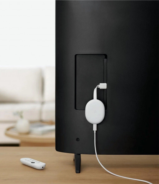 ТВ-приставка Google Chromecast c Google TV, snow в Кирове