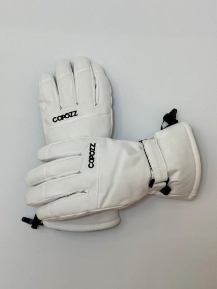 Перчатки горнолыжные сноубордические Copozz (белый, L) в Кирове