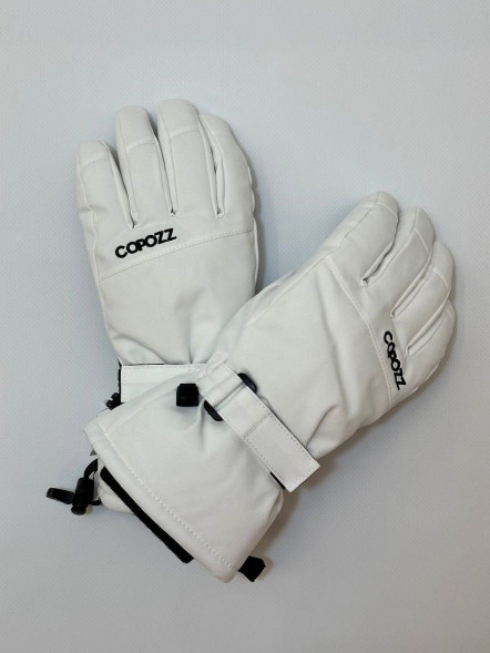 Перчатки горнолыжные сноубордические Copozz (белый, L) в Кирове