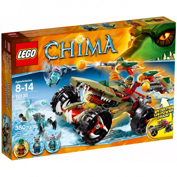 Конструктор LEGO Legends of Chima 70135 Огненный Страйкер Краггера в Кирове