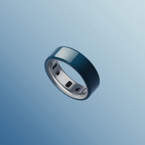 Умное кольцо Oura Ring 4 Ceramic (размер 5), Темная ночь/Midnight в Кирове
