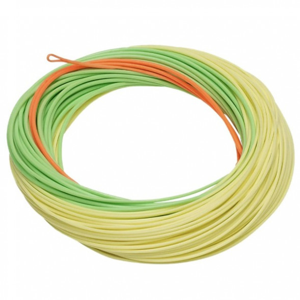 Леска RIO Elite Stillwater Floater WF7F, Orange/Green/Yellow в Кирове