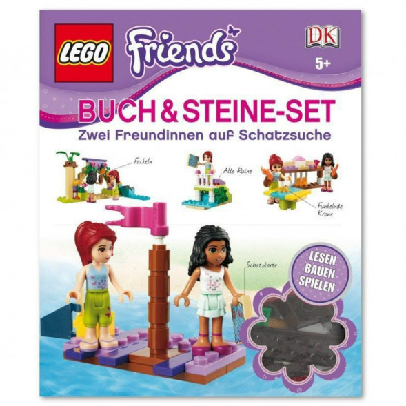 Книга и набор кубиков LEGO Friends Buch &amp;amp; Steine-Set Zwei Freundinnen auf Schatzsuche в Кирове
