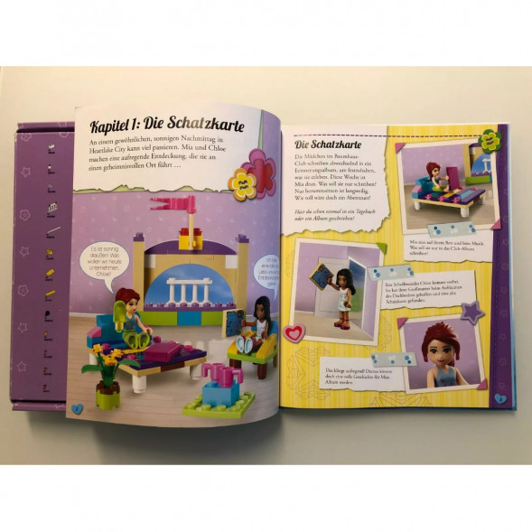 Книга и набор кубиков LEGO Friends Buch &amp;amp; Steine-Set Zwei Freundinnen auf Schatzsuche в Кирове