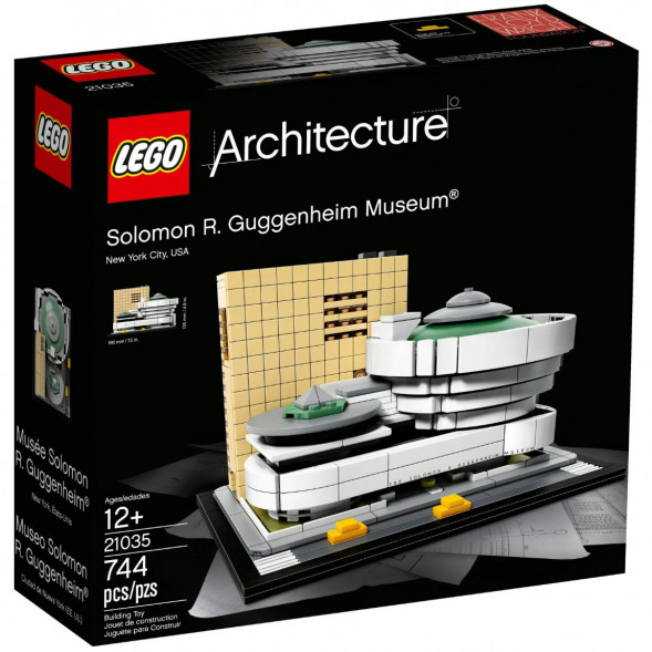 Конструктор LEGO Architecture 21035 Музей Соломона Гуггенхайма в Кирове