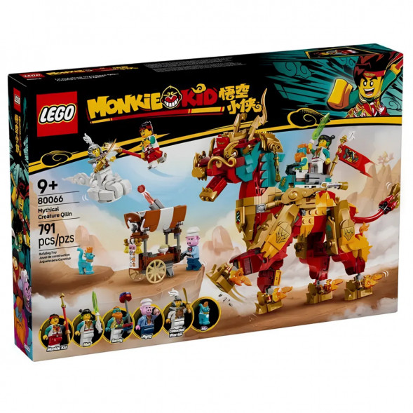 Конструктор LEGO Monkie Kid 80066 Мифическое существо Цилинь в Кирове