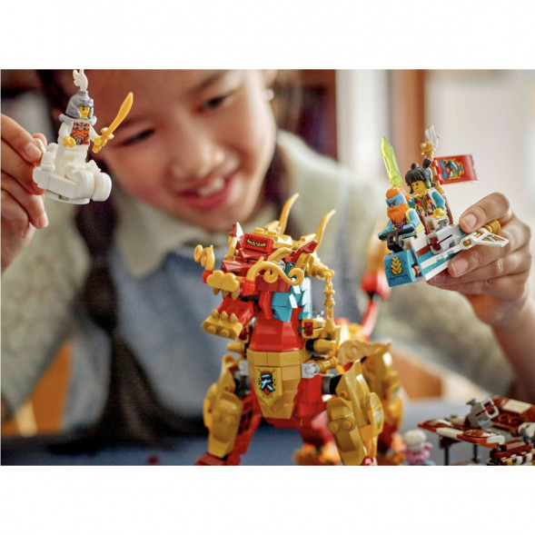 Конструктор LEGO Monkie Kid 80066 Мифическое существо Цилинь в Кирове