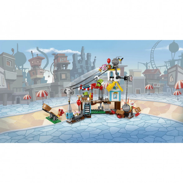 Конструктор LEGO Angry Birds 75824 Разгром Свинограда в Кирове