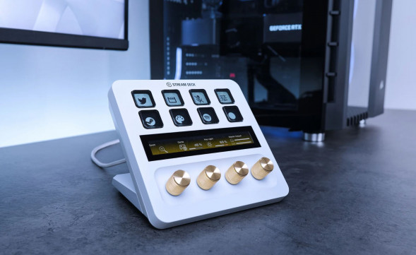 Контроллер для стриминга Elgato Stream Deck +, белый в Кирове