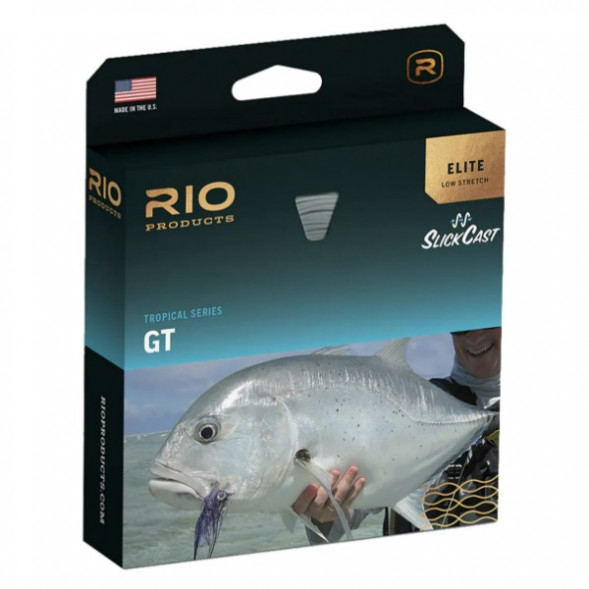 Леска RIO Elite GT Float WF10F, Blue/Orange/Sea Grass в Кирове