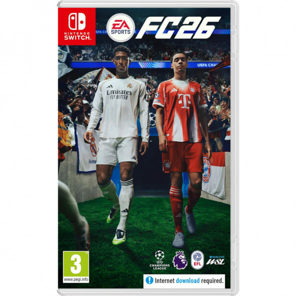 Игра EA Sports FC 26 (FIFA 26) [Nintendo Switch, русские субтитры] в Кирове