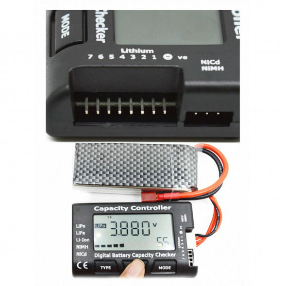 Тестер ёмкости аккумулятора CellMeter-7 с функцией балансировки ячеек в Кирове