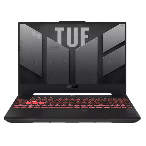 Ноутбук ASUS TUF Gaming A17 FA707NUG-HX156 (17.3&amp;quot;, IPS, 6 ядер, AMD Ryzen 7 7445HS 3.2 ГГц, 16 ГБ DDR5, SSD 512 ГБ, NVIDIA GeForce RTX 4050 - 6 ГБ, без ОС), черный в Кирове
