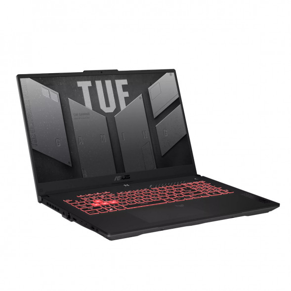 Ноутбук ASUS TUF Gaming A17 FA707NUG-HX156 (17.3&amp;quot;, IPS, 6 ядер, AMD Ryzen 7 7445HS 3.2 ГГц, 16 ГБ DDR5, SSD 512 ГБ, NVIDIA GeForce RTX 4050 - 6 ГБ, без ОС), черный в Кирове