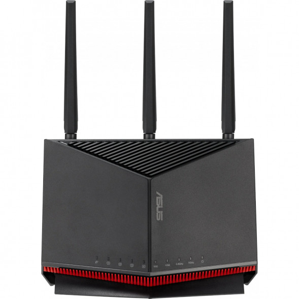 Wi-Fi Роутер ASUS RT-BE86U BE6800, черный в Кирове