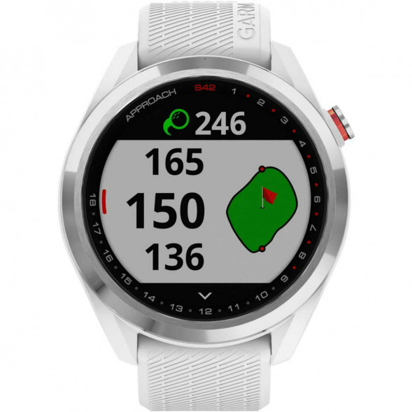Умные часы для гольфа Garmin Approach S42, белый 010-02572-01 в Кирове