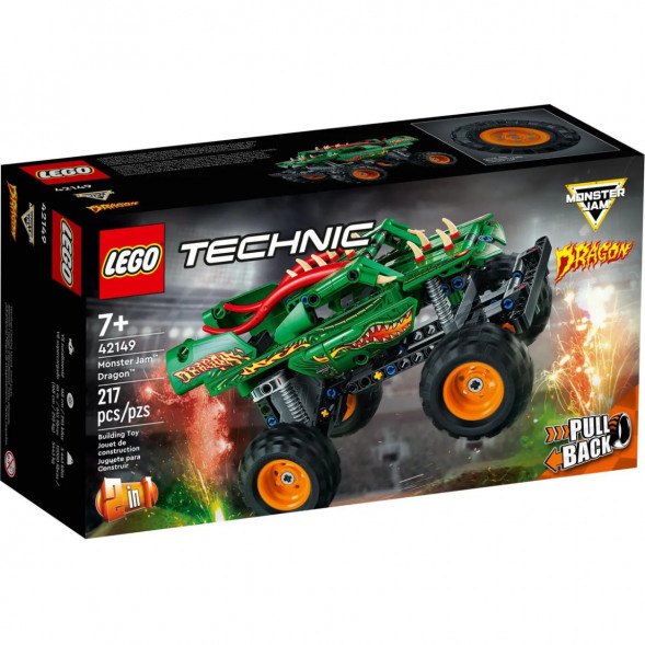 Конструктор LEGO Technic 42149 Монстер Джем «Дракон» в Кирове