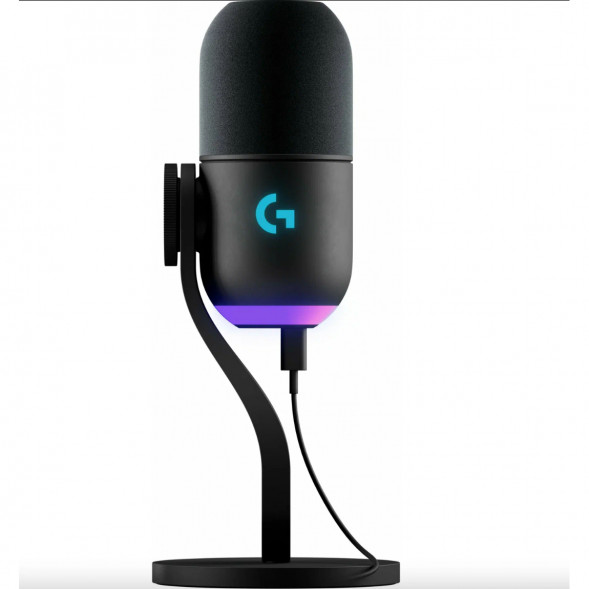 Микрофон Logitech Yeti GX (988-000569), черный в Кирове