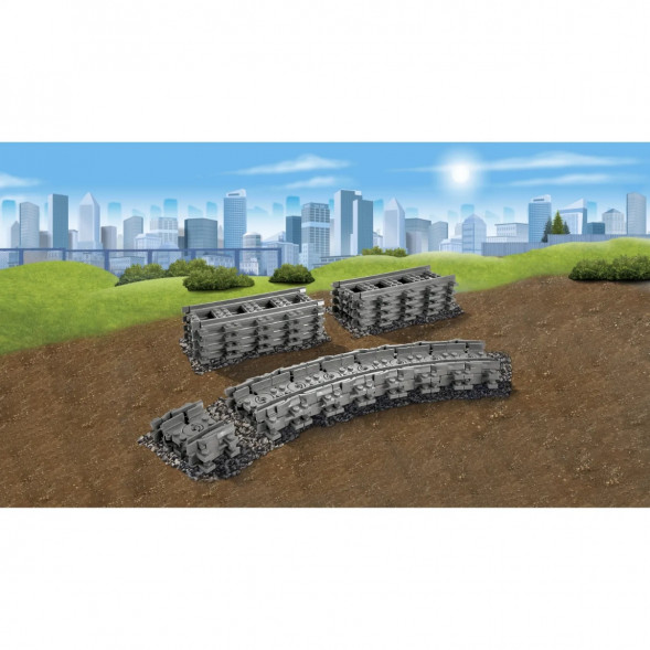 Конструктор LEGO City Trains 7499 Гибкие пути в Кирове