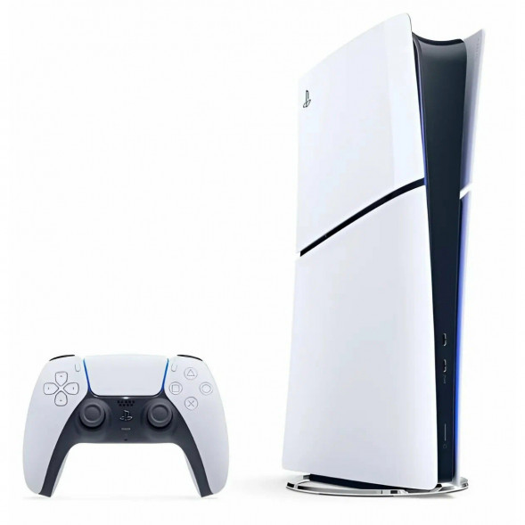 Игровая приставка Sony PlayStation 5 Slim 825 ГБ без дисковода, белый в Кирове