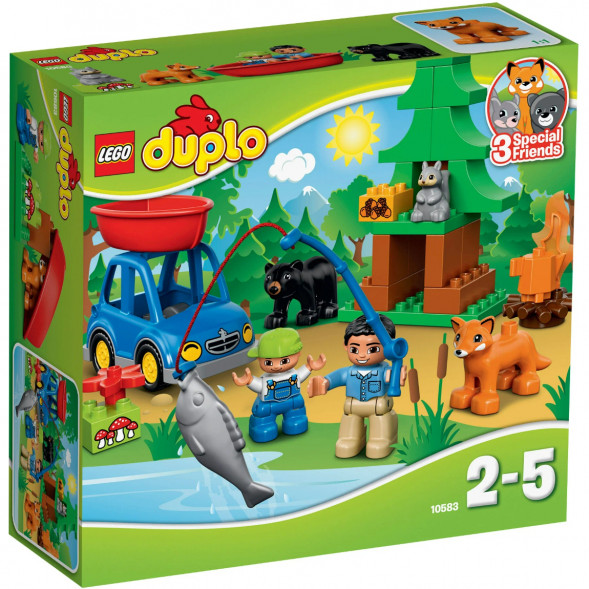 Конструктор LEGO DUPLO 10583 Рыбалка в лесу в Кирове