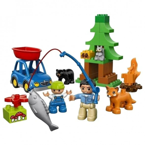 Конструктор LEGO DUPLO 10583 Рыбалка в лесу в Кирове