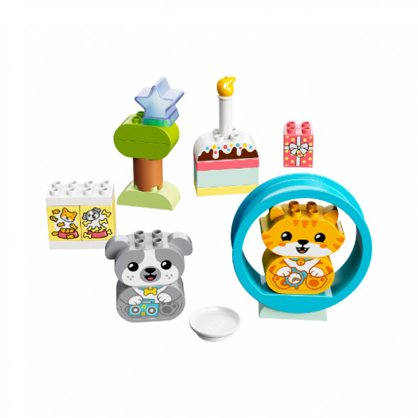 Конструктор LEGO DUPLO 10977 Мой первый щенок и котёнок и их звуки в Кирове
